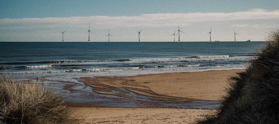 Windfarm in Aberdeen