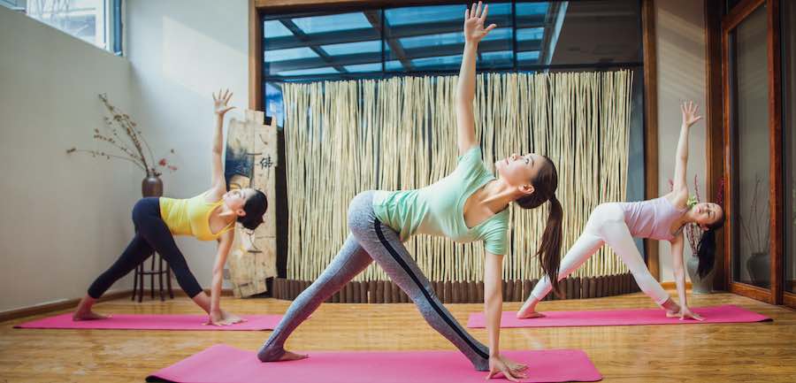 niche space for yoga and wellness